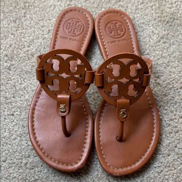 Tory Burch Shoes - Tory Burch Vintage Vachetta Miller Sandals 6.5